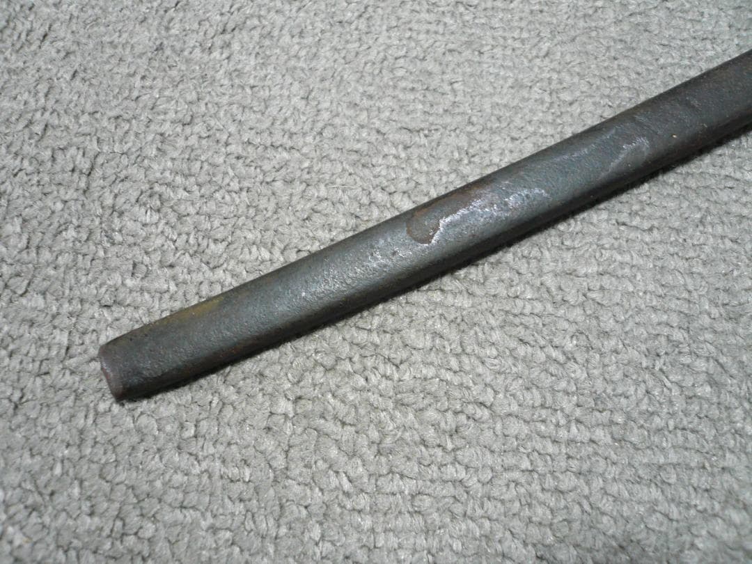 珍品 鉄刀 兜割 鉢割 武具 捕具 時代物