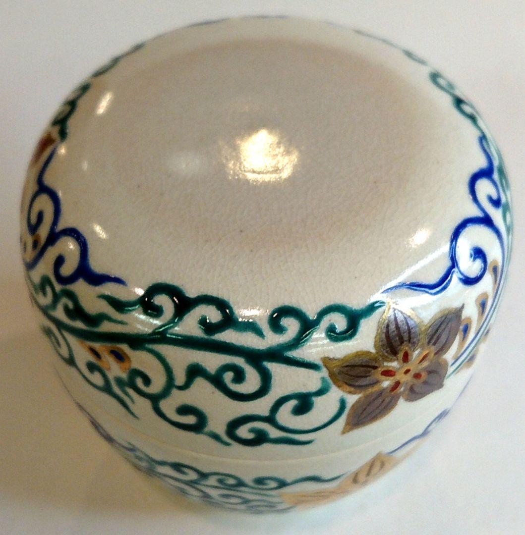 【茶道具】手塚充 棗 陶器