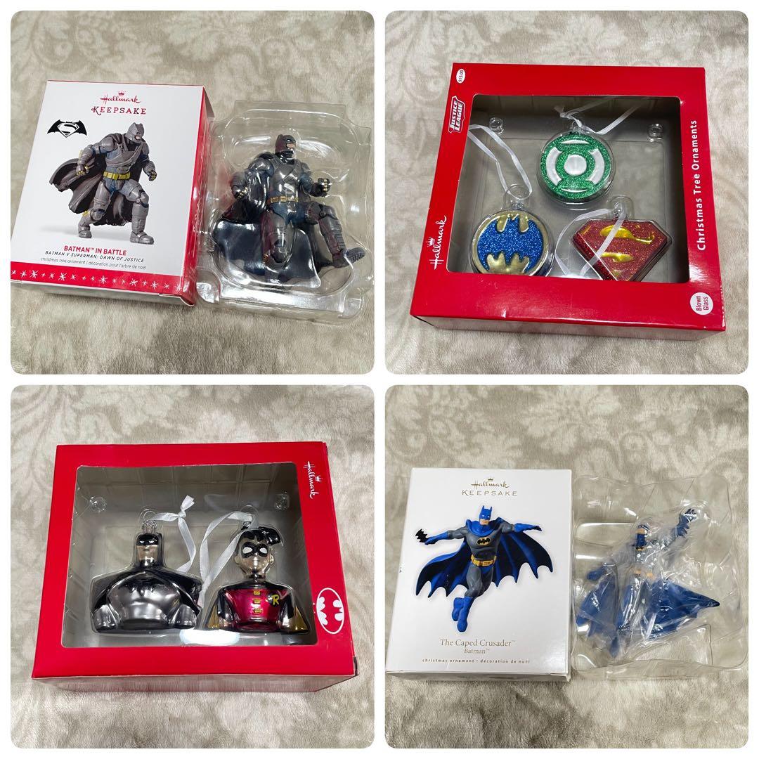 クリスマスオーナメント ホールマーク　バッドマン　まとめ売り　フィギュア