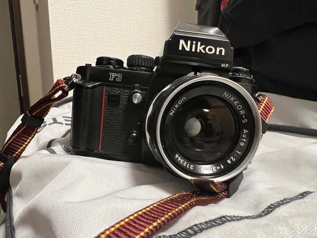 【完動品】ニコンF3ボディー&Nikkor-S 2.8/35&レリーズ