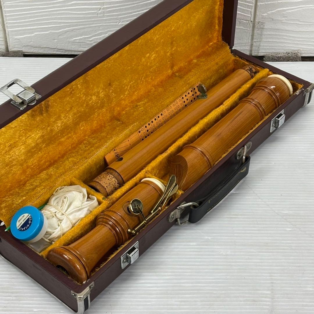 ZEN-ON テナーリコーダー RECORDER ゼンオン 木製