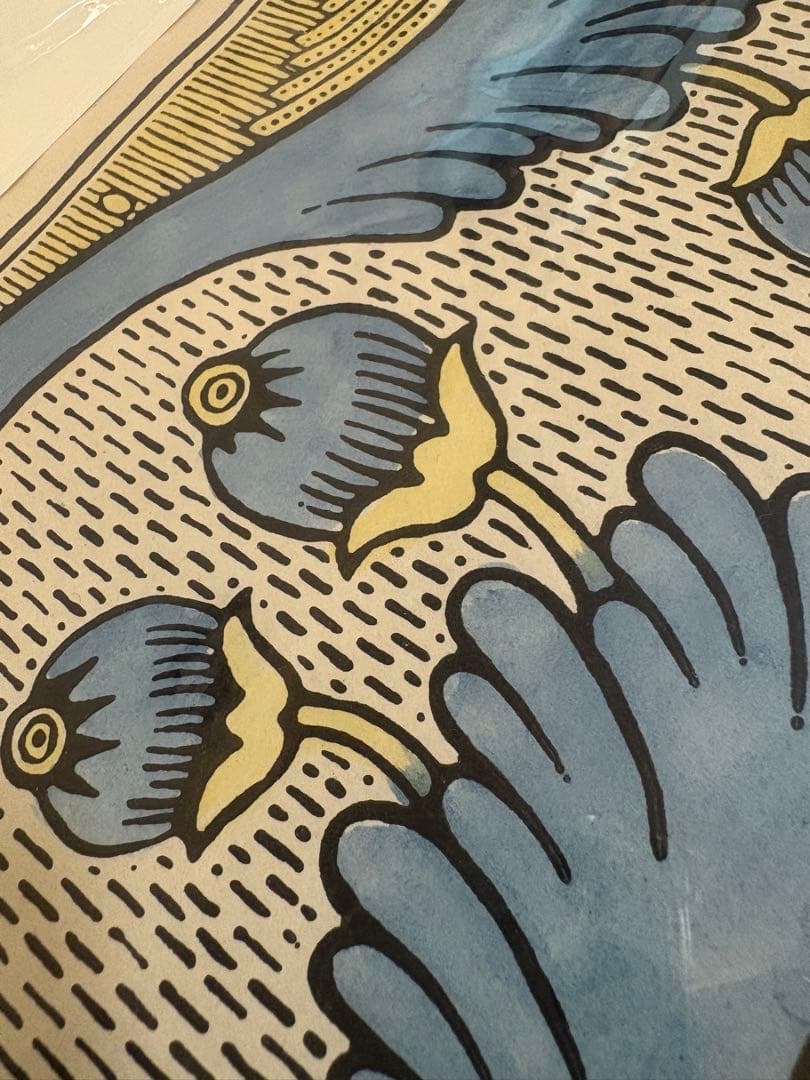 アントワネット・ポワソン　ドミノペーパー Grenades グレネード　額装