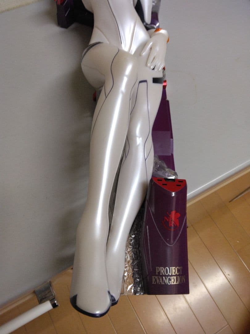 綾波レイ　非売品ジャンボフィギュア/エクストリームバトルver.入手困難稀少品