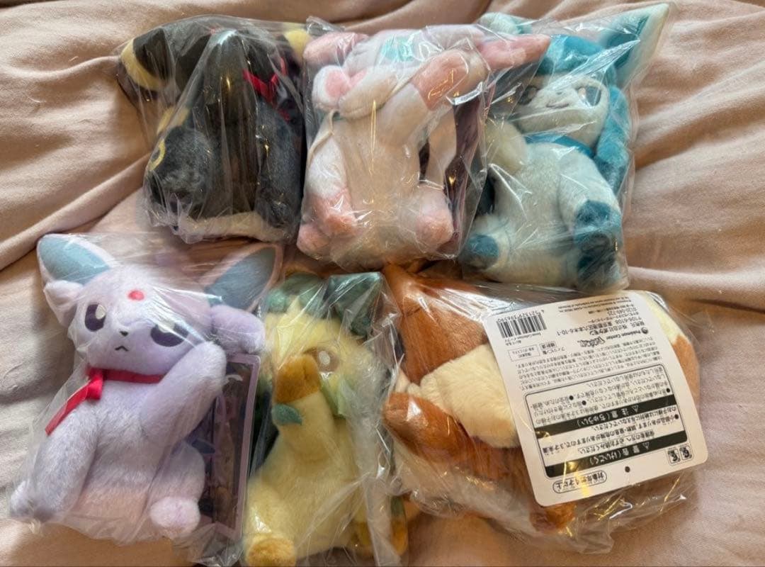 Eevee Collection イーブイコレクション 6種 セミコンプセット