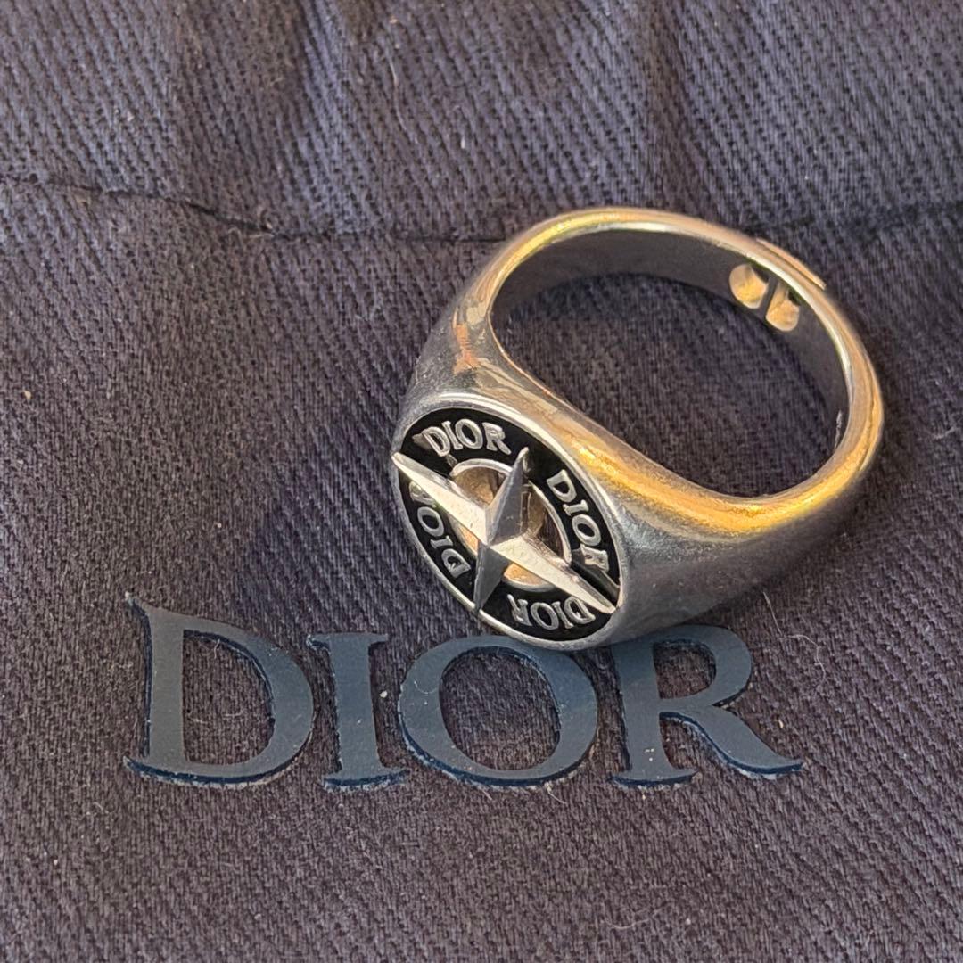 DIOR × STONE  コラボ　シグネットリング Sサイズ