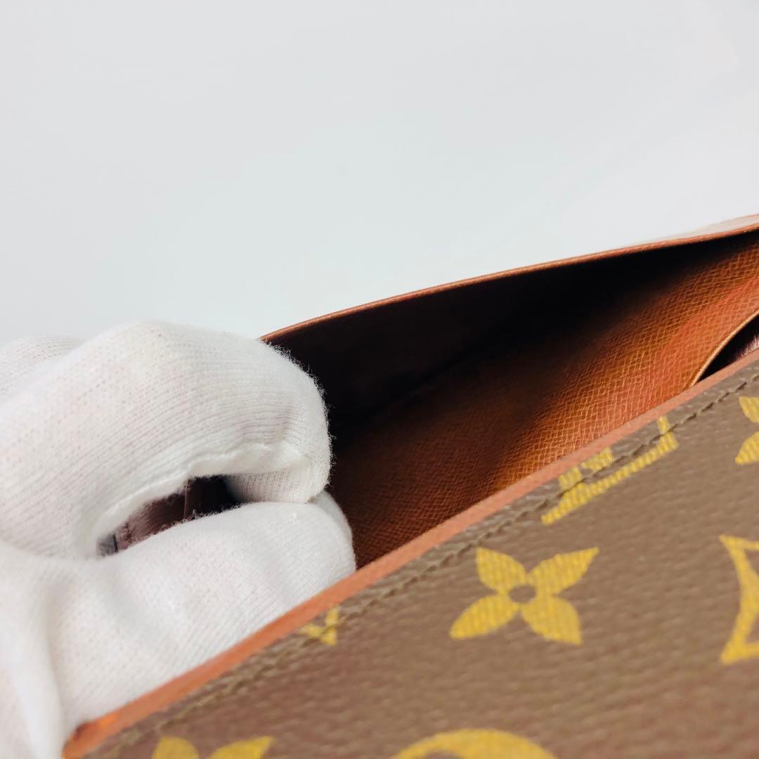 ルイヴィトン　ポルトモネ　ビエ　トレゾール　M61736 モノグラム　二つ折財布