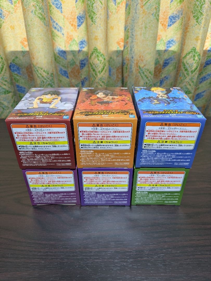 ワンピース ワールドコレクタブルフィギュア -BURST- 全６種