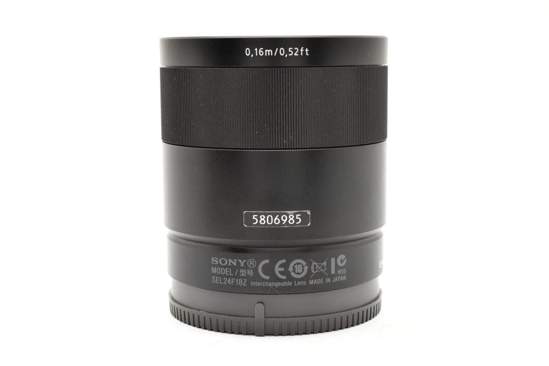 【美品】ソニー SONY SEL24F18Z 広角単焦点レンズ