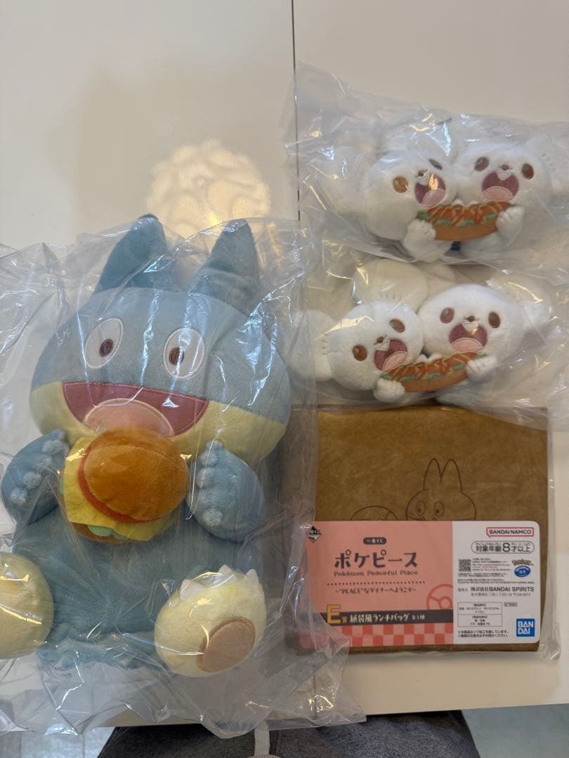 一番くじ ポケピース A賞　E賞　F賞