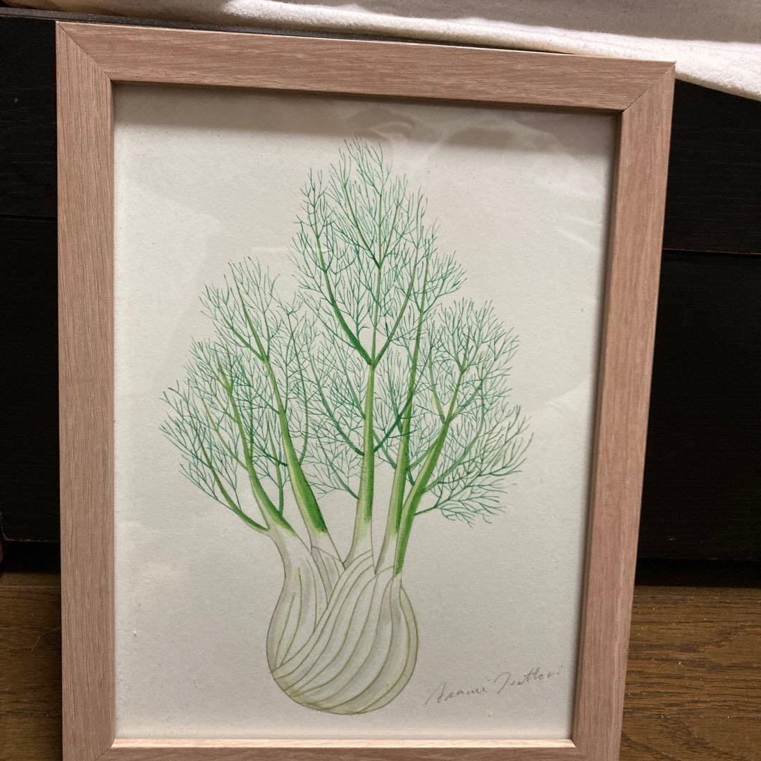 服部あさみ　ディル　絵画