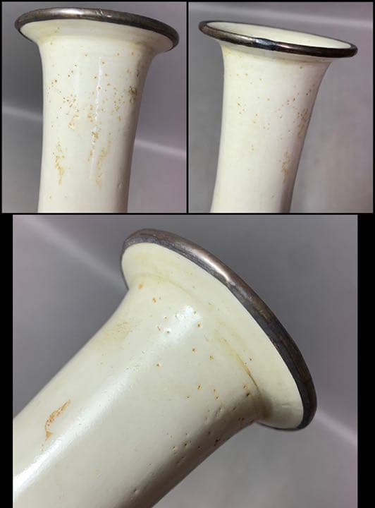 中国 刻七宝文瓶　u6220733