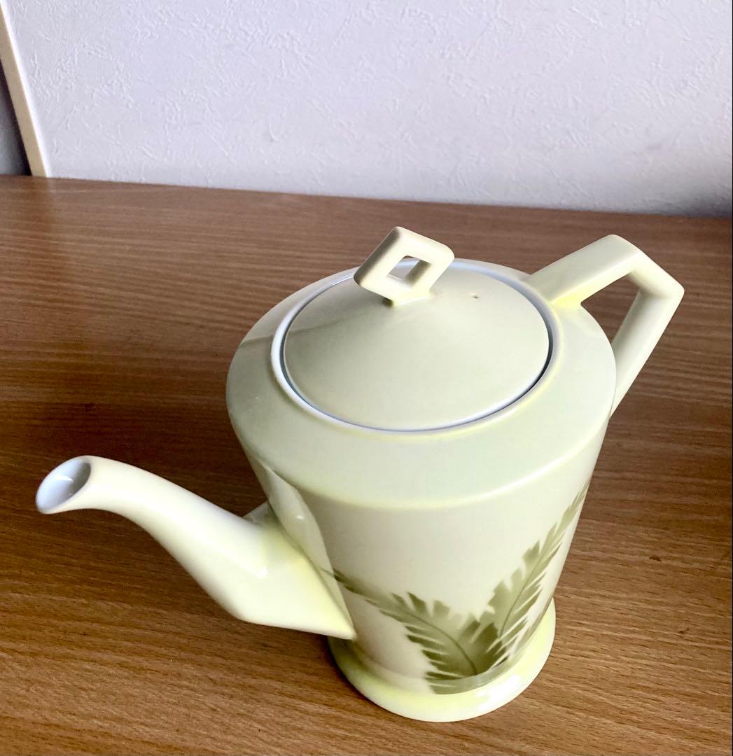 オールドノリタケ ティーポット 1912年 ヤジロベー印 アンティーク工芸品