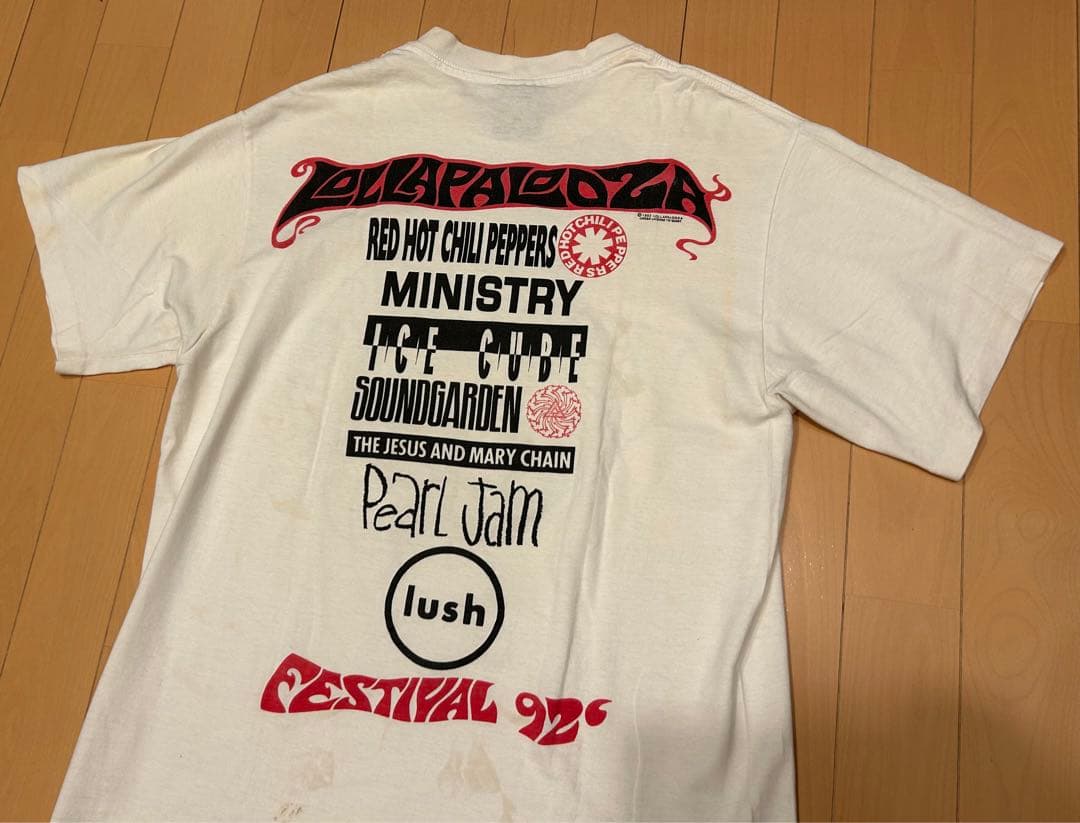 LOLLAPALOOZA 1992 Vintage Tee ロラパルーザ