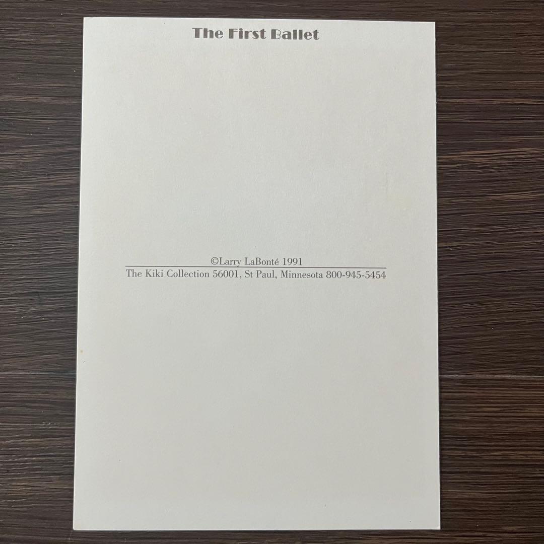 THE FIRST BALLET ラリー・ラボンテ　フォトカード　ブック　24枚