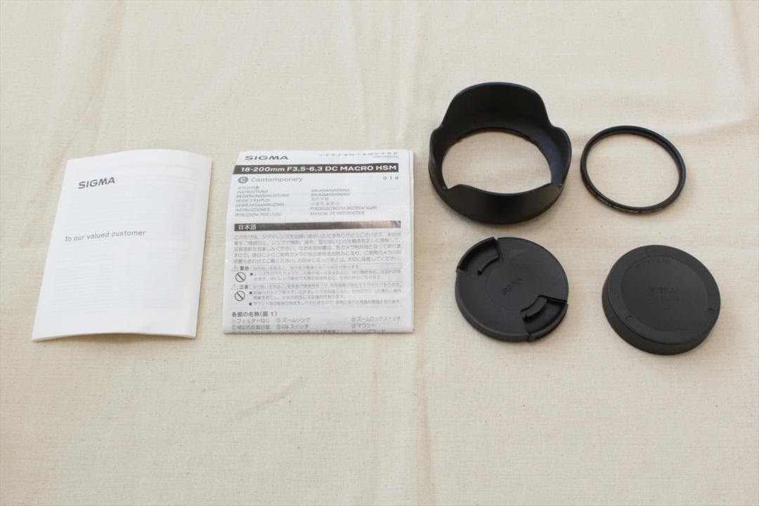 美品！SIGMA 18-200mm Canon用