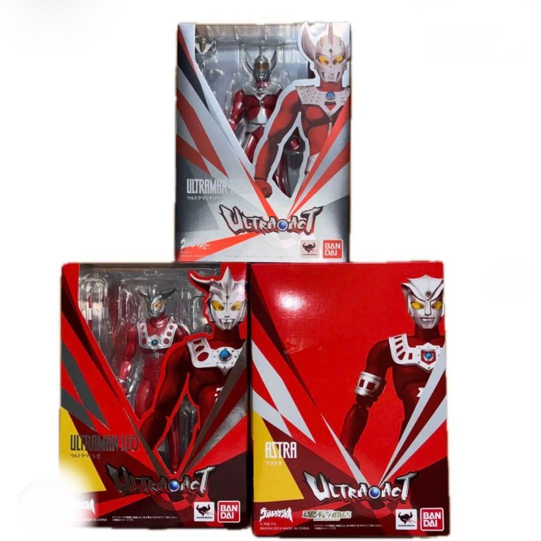 ULTRA-ACT ウルトラマンタロウ レオ アストラ 3個セット