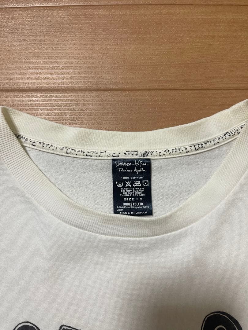 NUMBER(N)INE 07AW Tシャツ サイズ3 archive