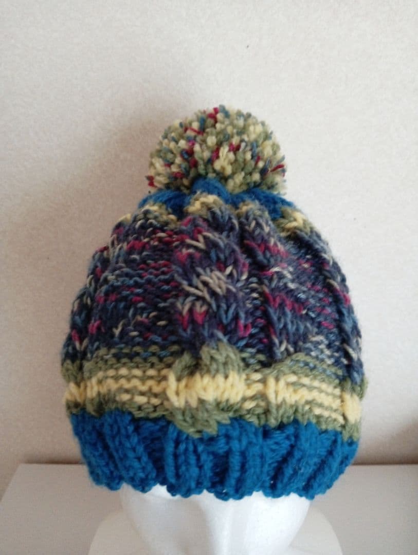 【常盤ひろみ】 手編み帽子　　手編み　帽子　5点セット　Sサイズ