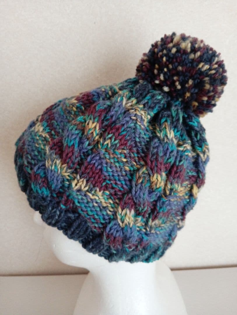 【常盤ひろみ】 手編み帽子　　手編み　帽子　5点セット　Sサイズ