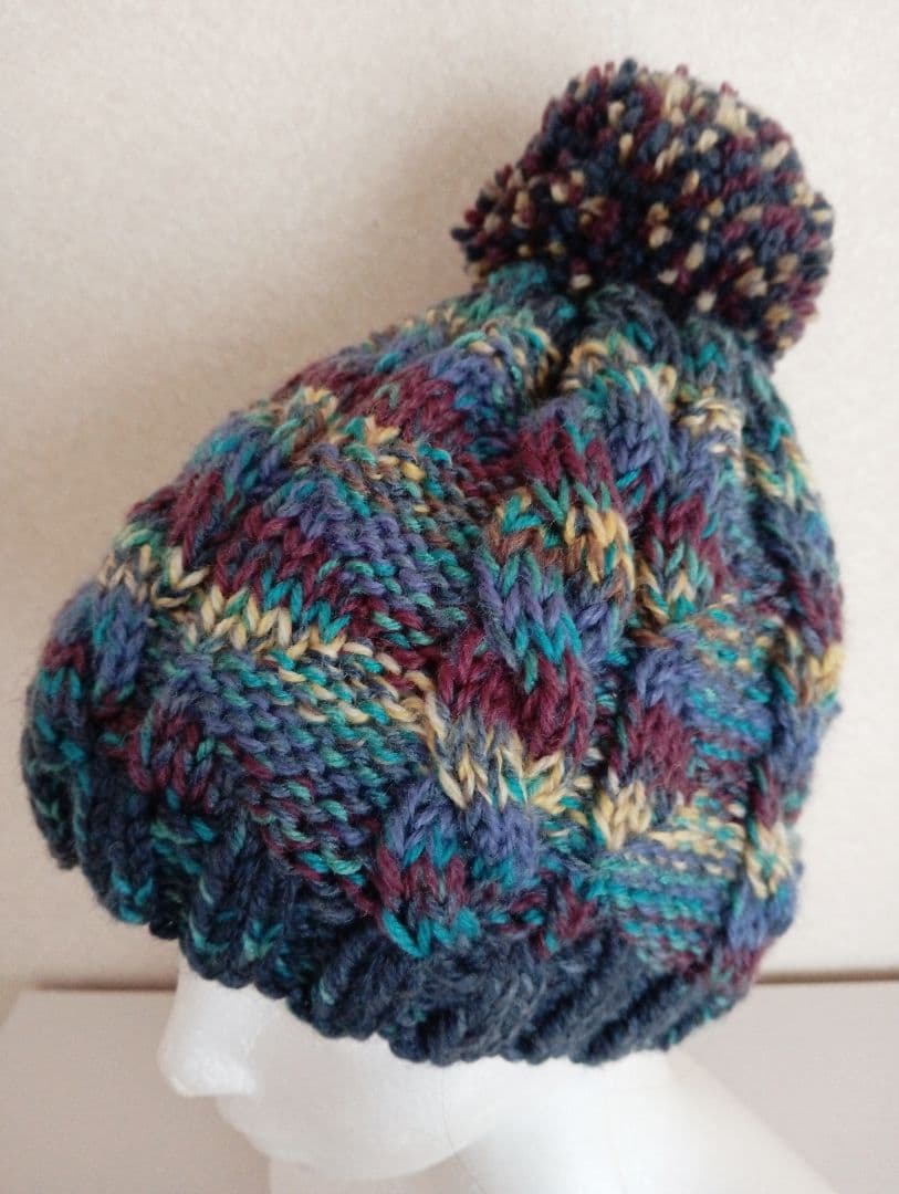 【常盤ひろみ】 手編み帽子　　手編み　帽子　5点セット　Sサイズ