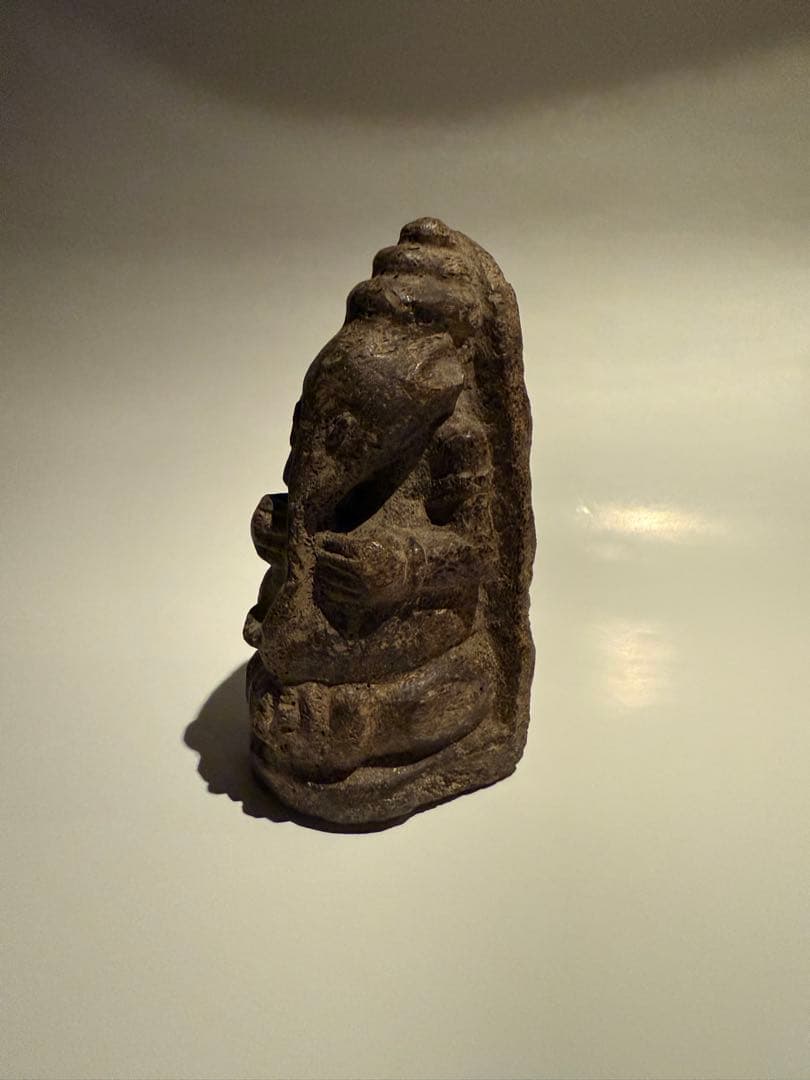 大理石 ガネーシャ像 置物 彫刻 オブジェクメール風