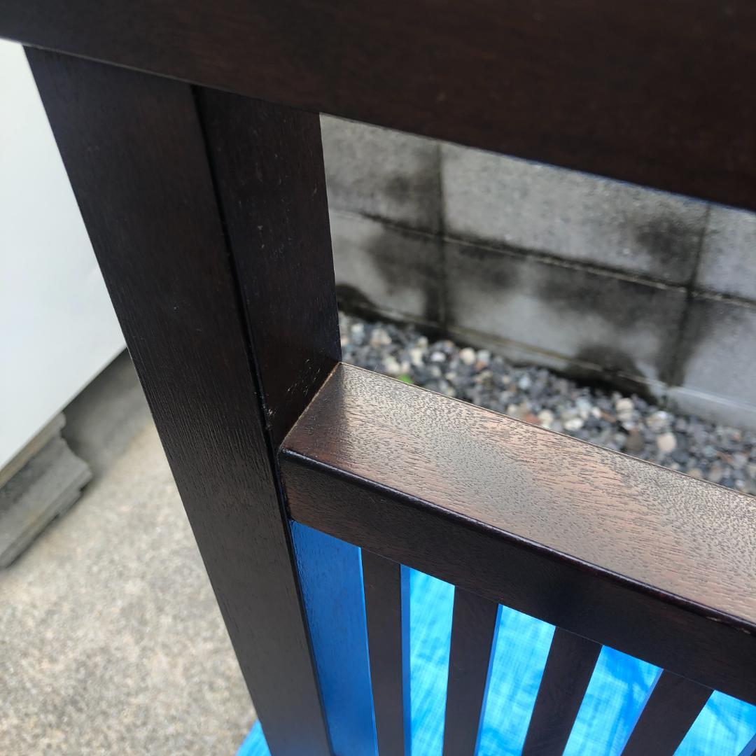 和風 衝立 格子デザイン 木製 パーテーション 目隠し 間仕切り#864