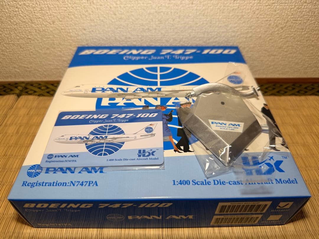 HX Models 1:400 パンアメリカン航空 N747PA