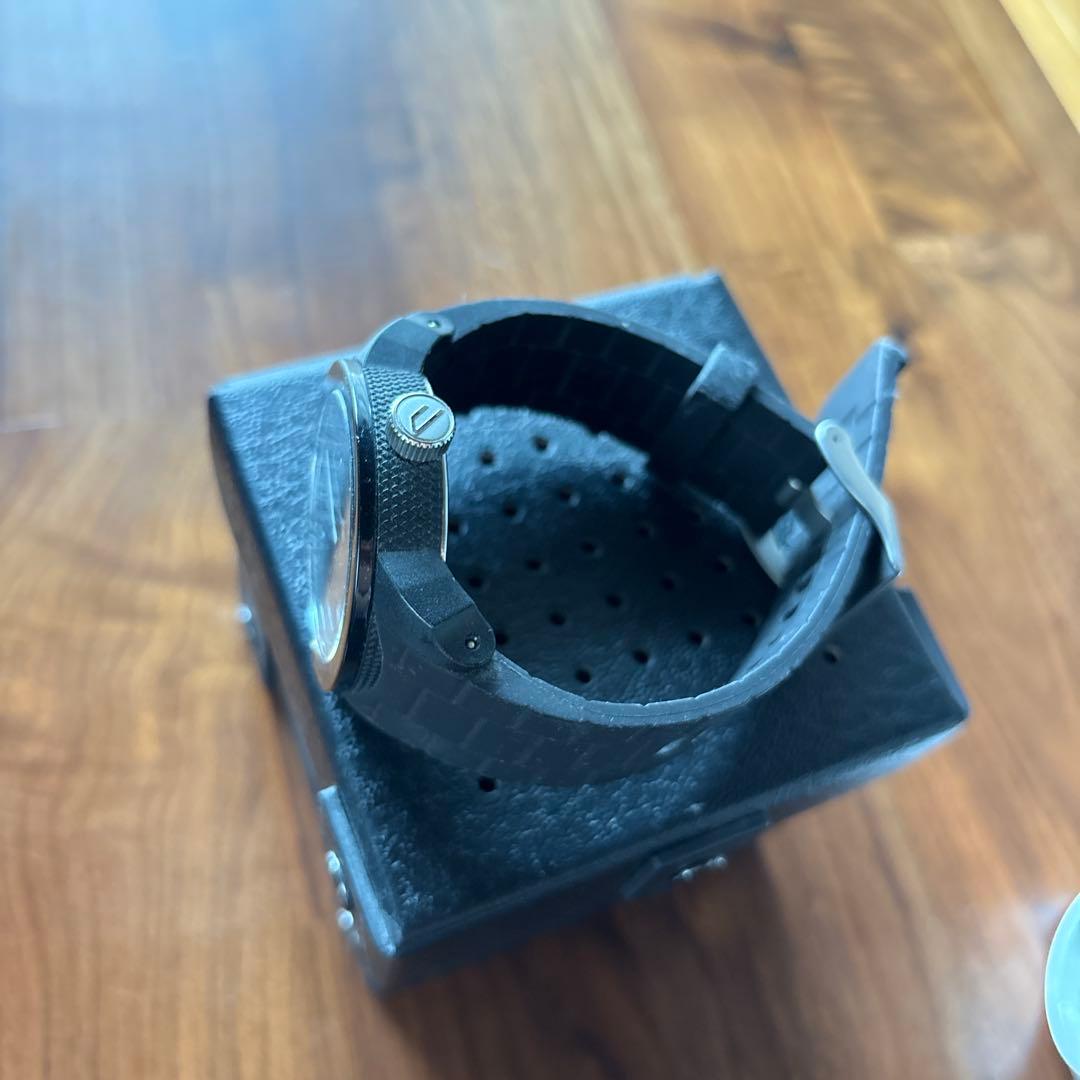 DIESEL ラバーベルト 時計 2点セット ホワイト ブラック