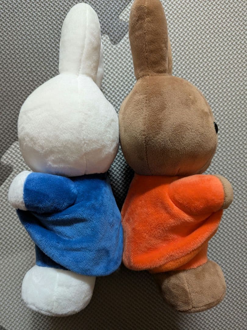 年末値引き☆おなかみせミッフィー＆メラニー ぬいぐるみ