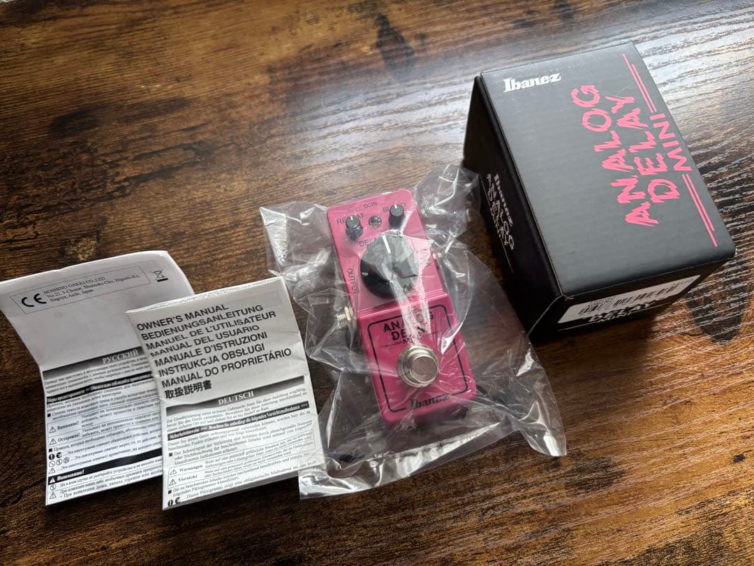 Ibanez AD MINI ANALOG DELAY ディレイ　エフェクター