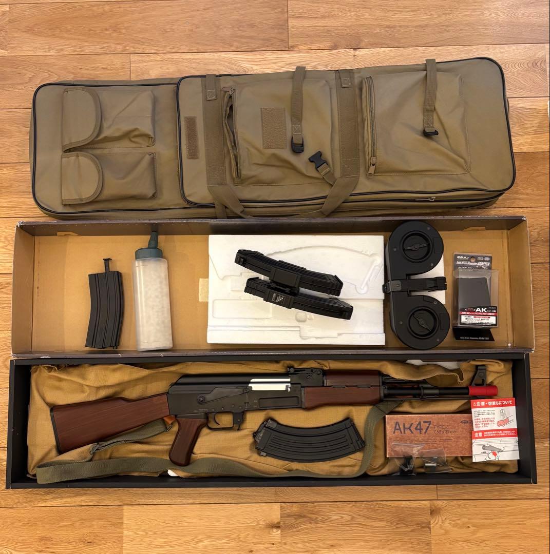 東京マルイ AK47 TYPE-3 次世代電動ガン　 色々セット付き