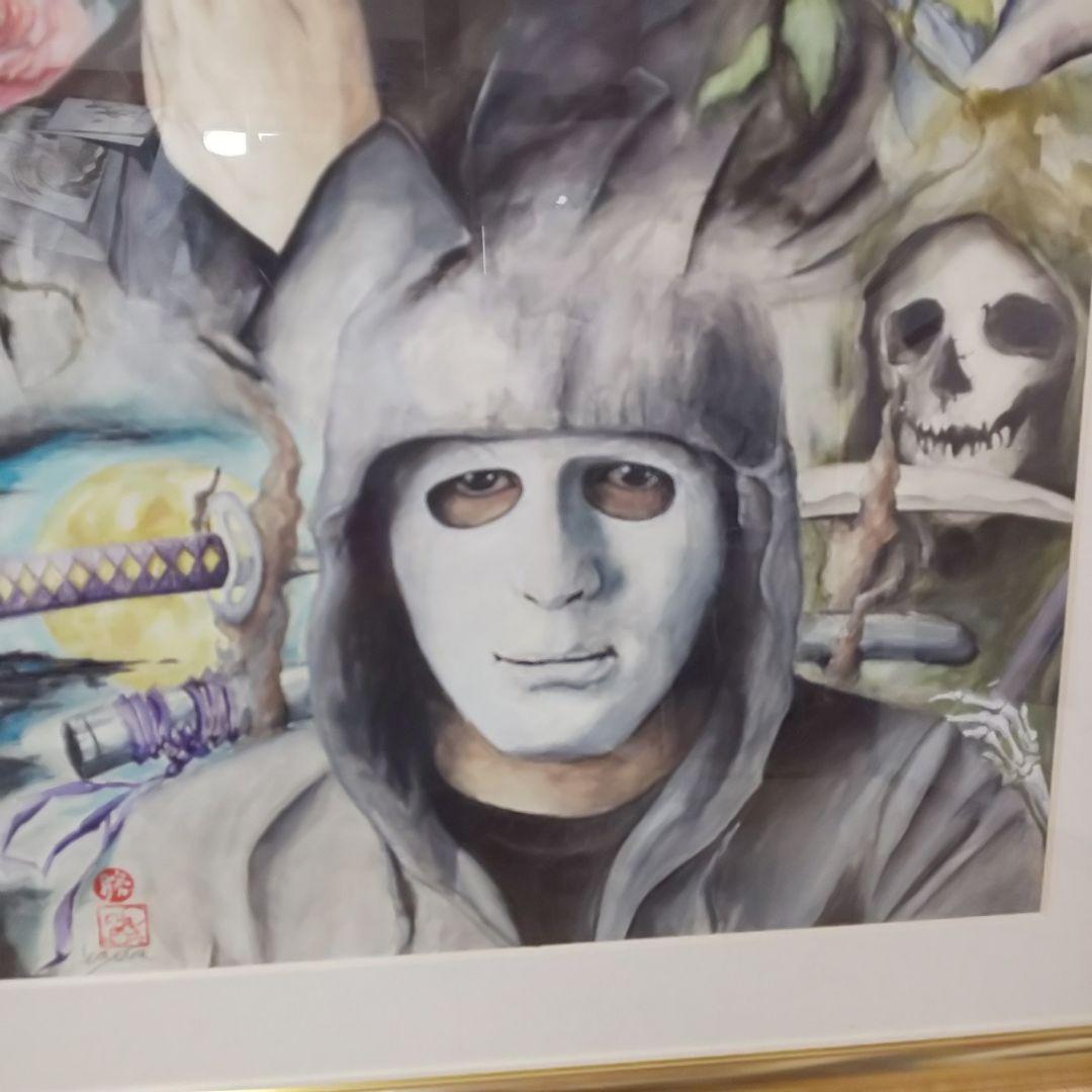 手書き水彩画 YouTuber ヒカル＆ラファエル　光、ラファさん