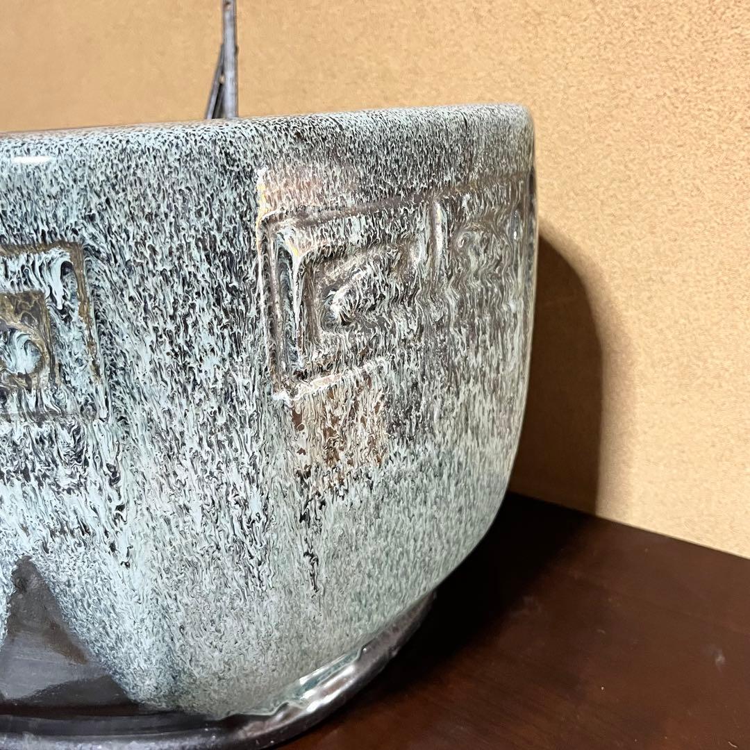 格安　本格　火鉢　睡蓮鉢　大型鉢　直径38cm