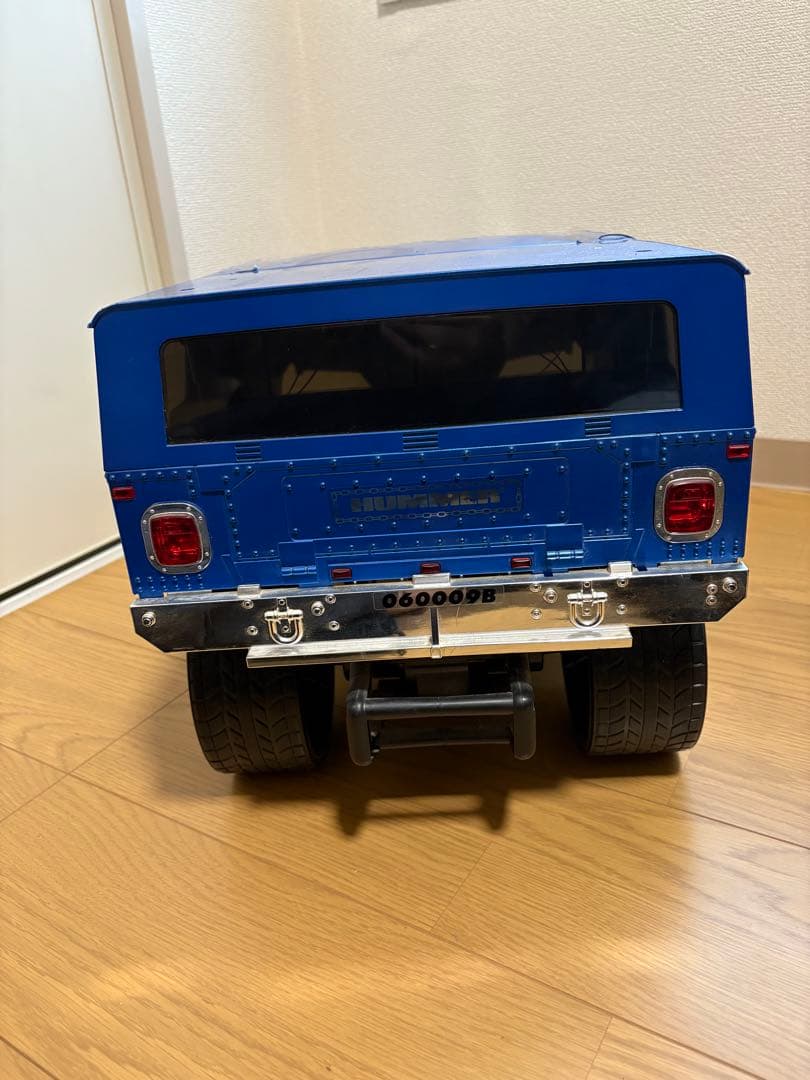 NIKKO HUMMER ラジコン 青　バッテリーリモコンなし