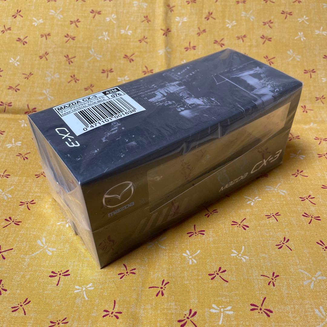 MAZDA モデルカー cx−3 ディープクリスタルブルーマイカ