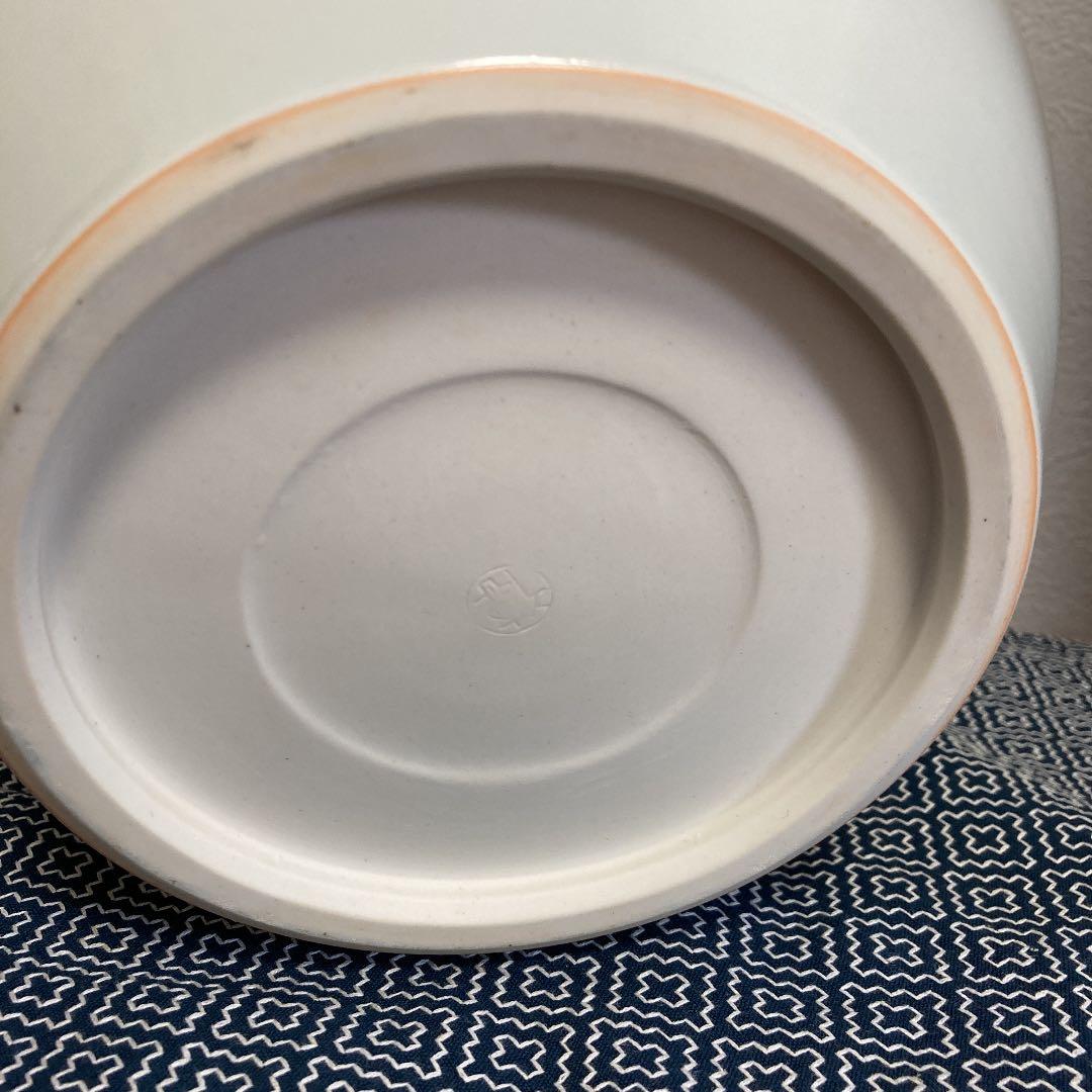 花紋壺　作家品　古美術