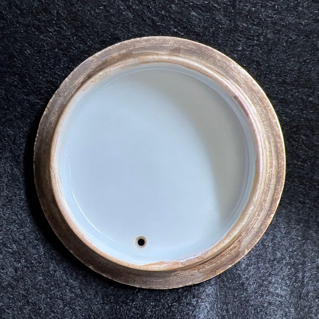 時代　九谷焼　青粒手煎茶器セット　共箱　東Y8-0108☆2Fタサチ