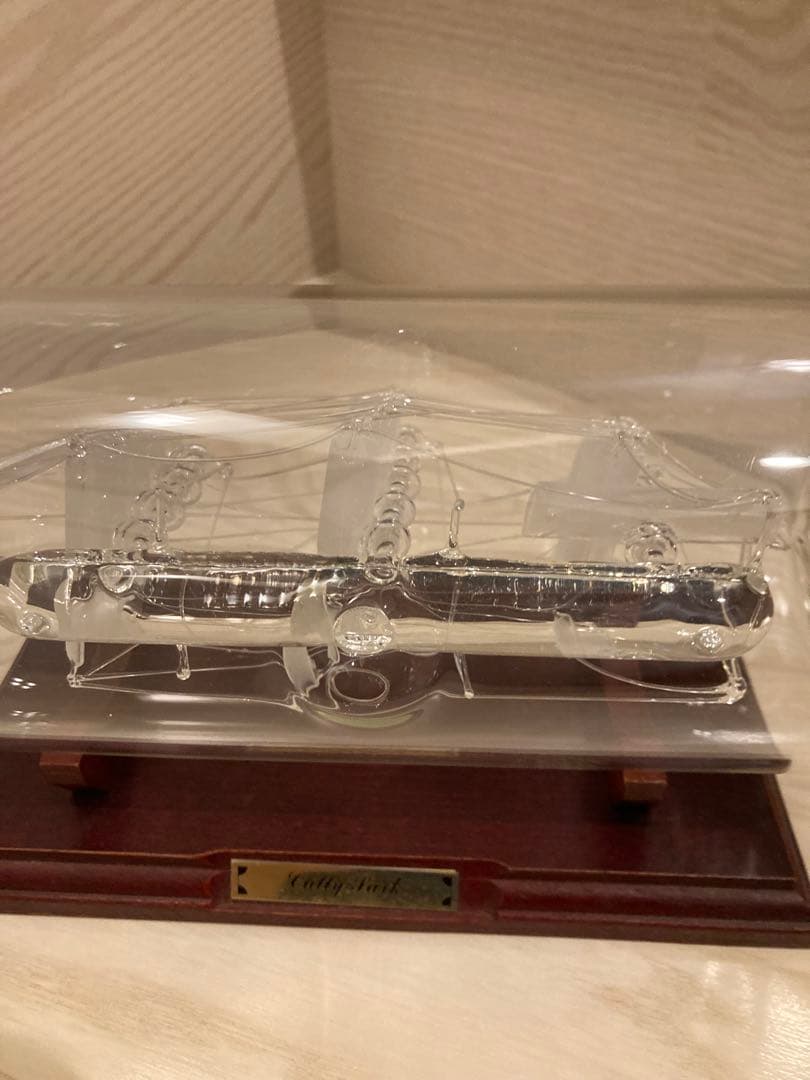 Cully Park ガラス製ボトルシップ