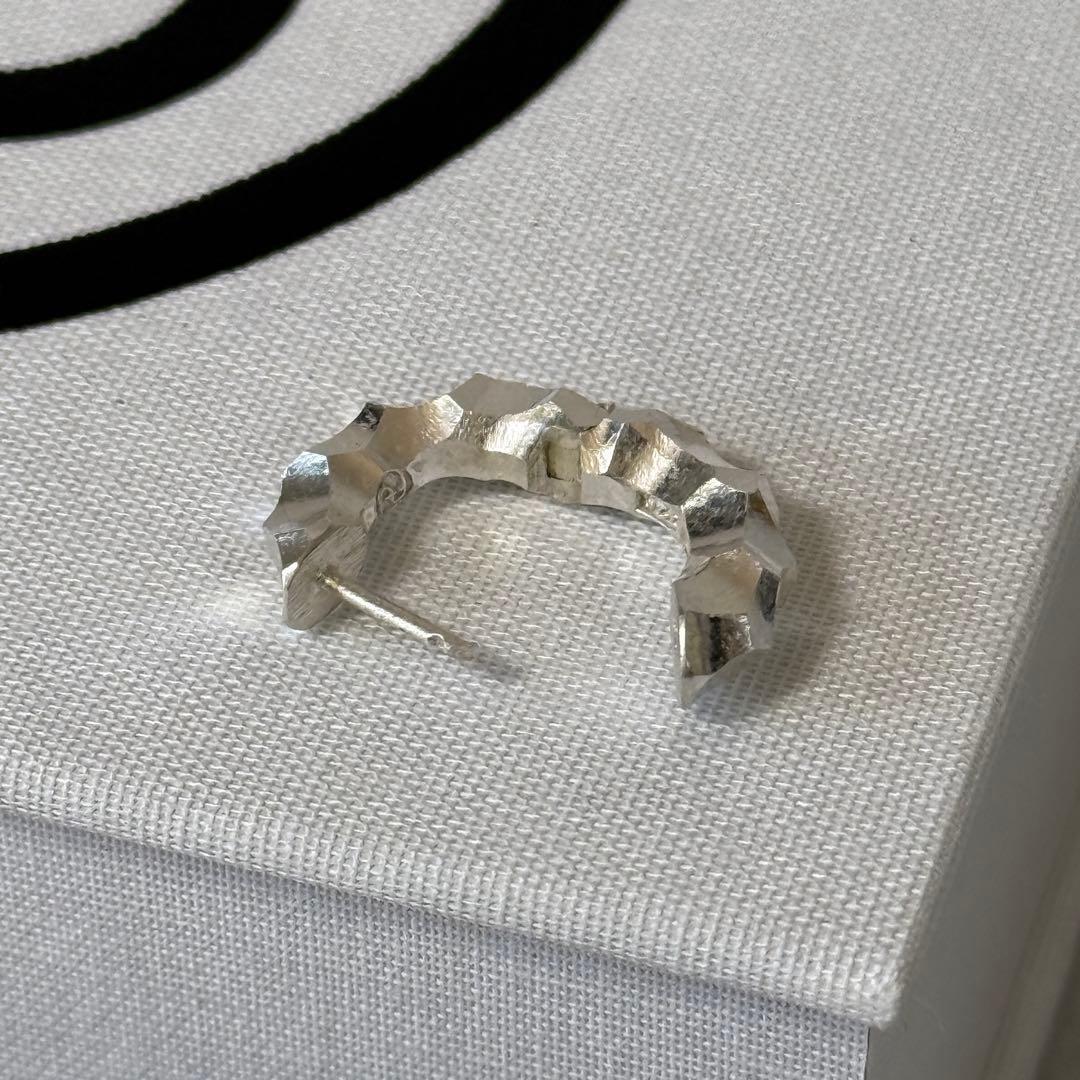 【定価3.3万】All Blues Almost ピアス シルバー シングル W