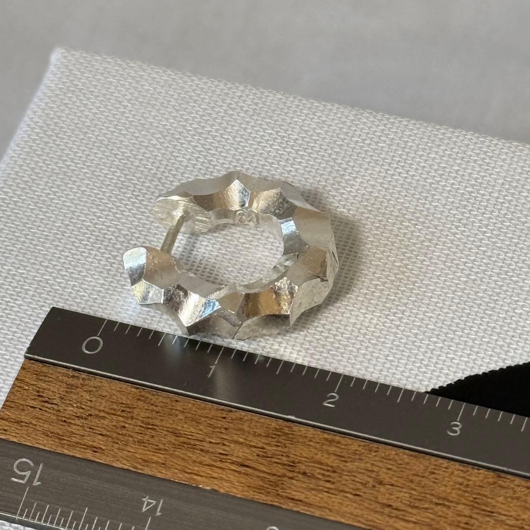 【定価3.3万】All Blues Almost ピアス シルバー シングル W