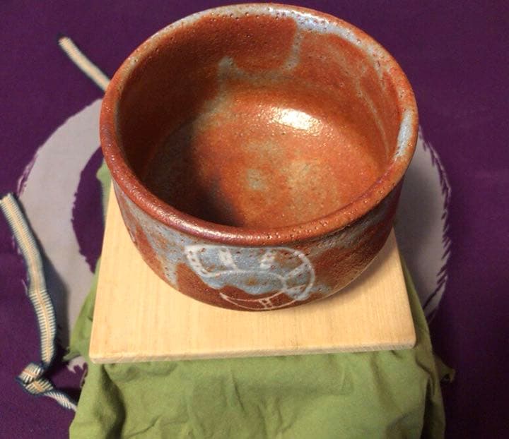 茶道具　林英二　桃山窯　茶碗　共箱・書付き☆