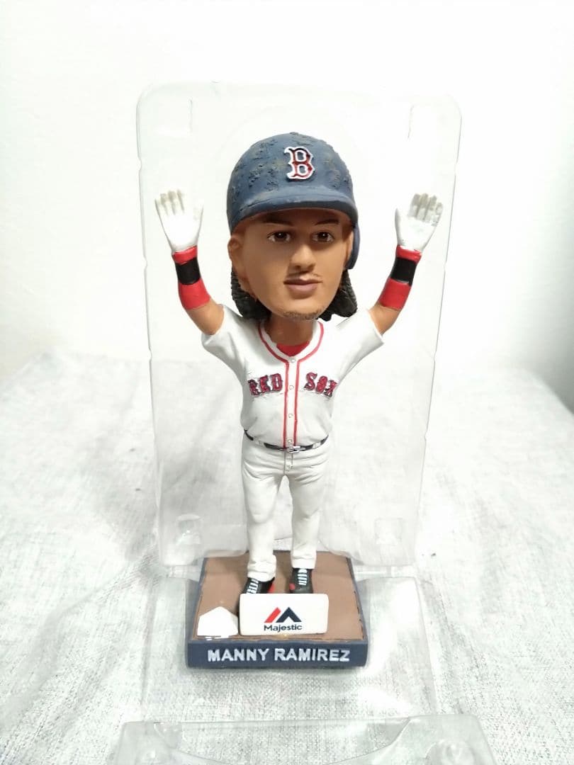 ボストン・レッドソックス　マニー・ラミレス ボブルヘッド フィギュア