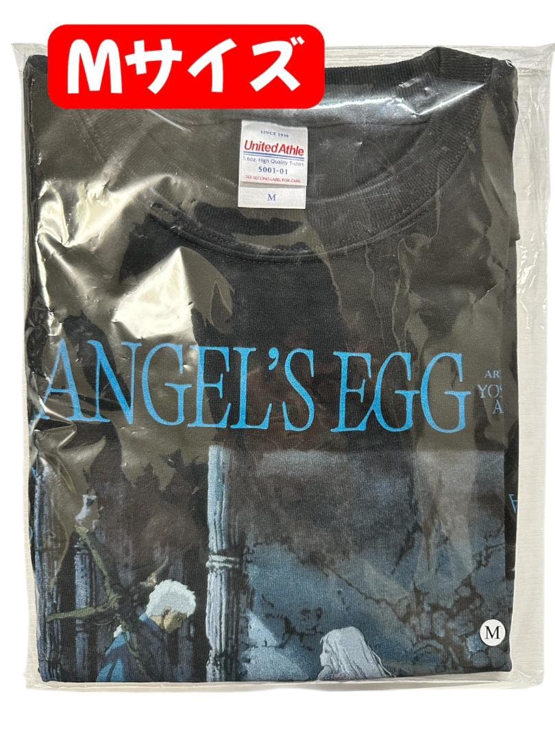 天使のたまご ANGEL'S EGG 限定Tシャツ ブラック Mサイズ 天野喜孝