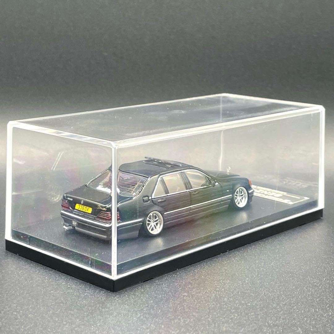 1/64 StreetWeapon ベンツ　W140 限定499個　ブラック