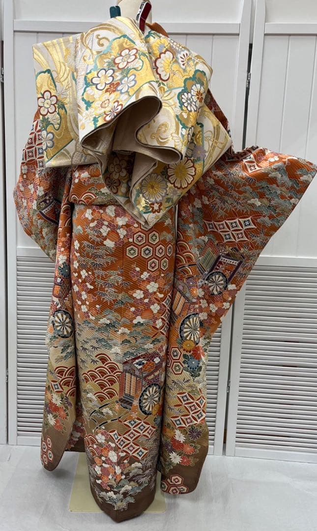 ❪6768❫ ✿ 振袖 (正絹) ✿