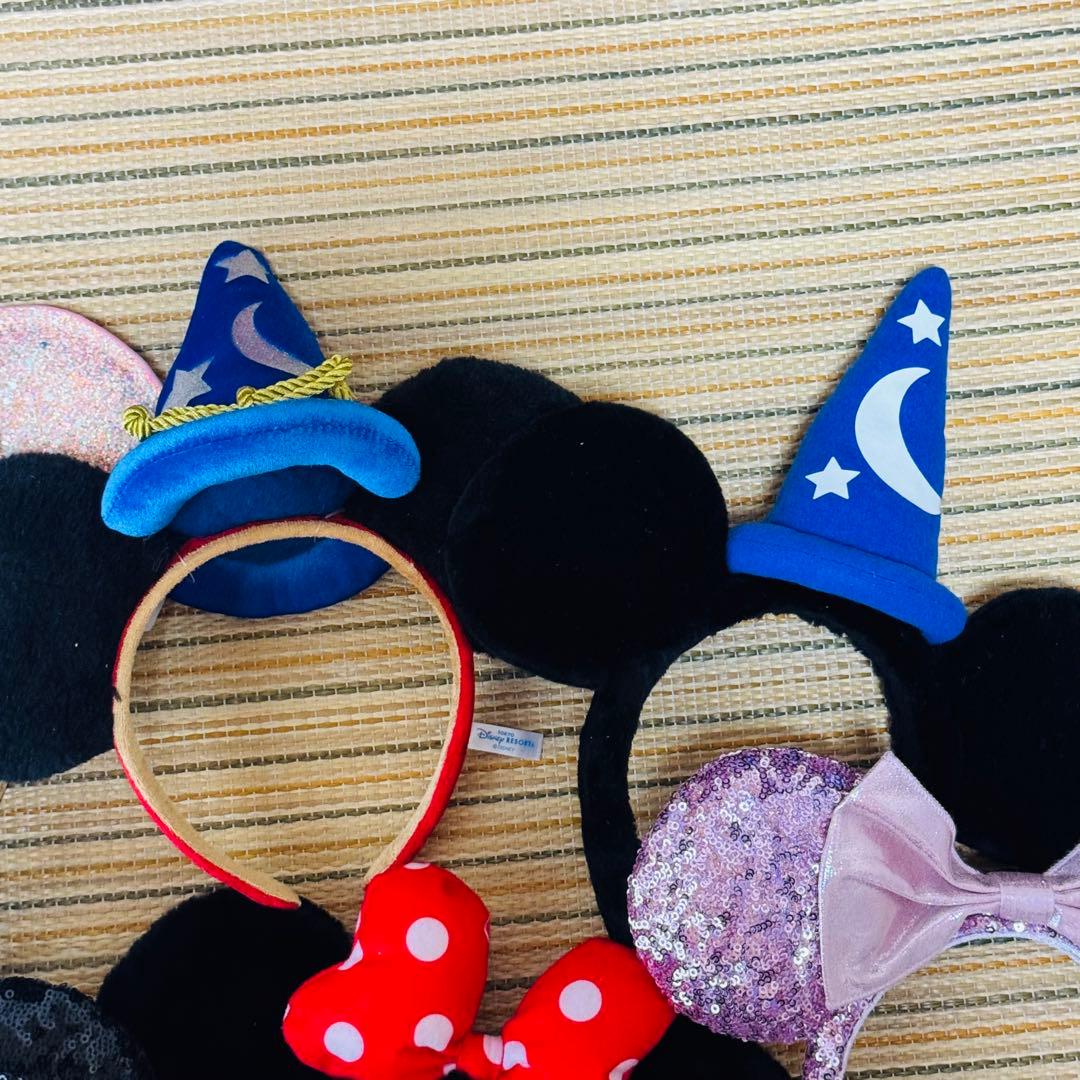 まとめ ディズニー ミッキー ミニー カチューシャ セット b