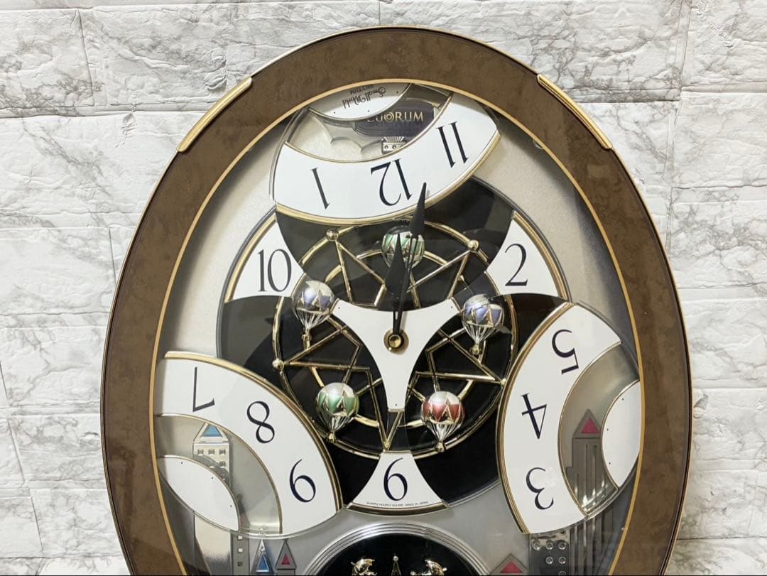 【完動品】RHYTHM SmallWorld CUORUM 4MH759