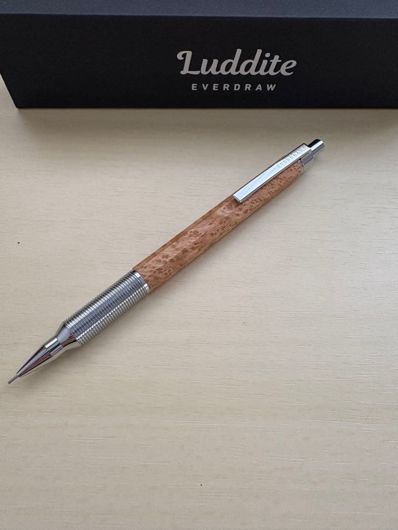 ラダイト　エバードロー　銘木モデル　瘤杢