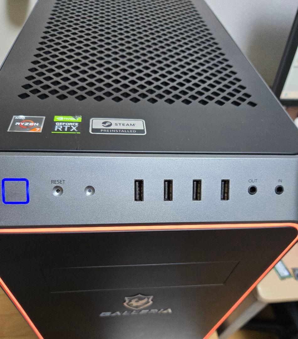 GALLERIA ゲーミングpc XA7R-R36T RTX3060Ti