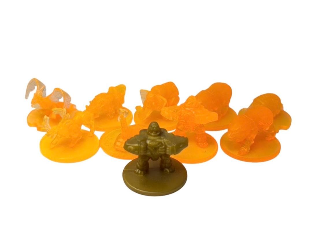 ガオの宝珠 10体セット 最後のパワーアニマルシリーズ ゴールド版 ガオコング付